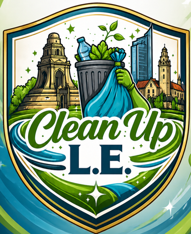 Clean Up L.E. Logo